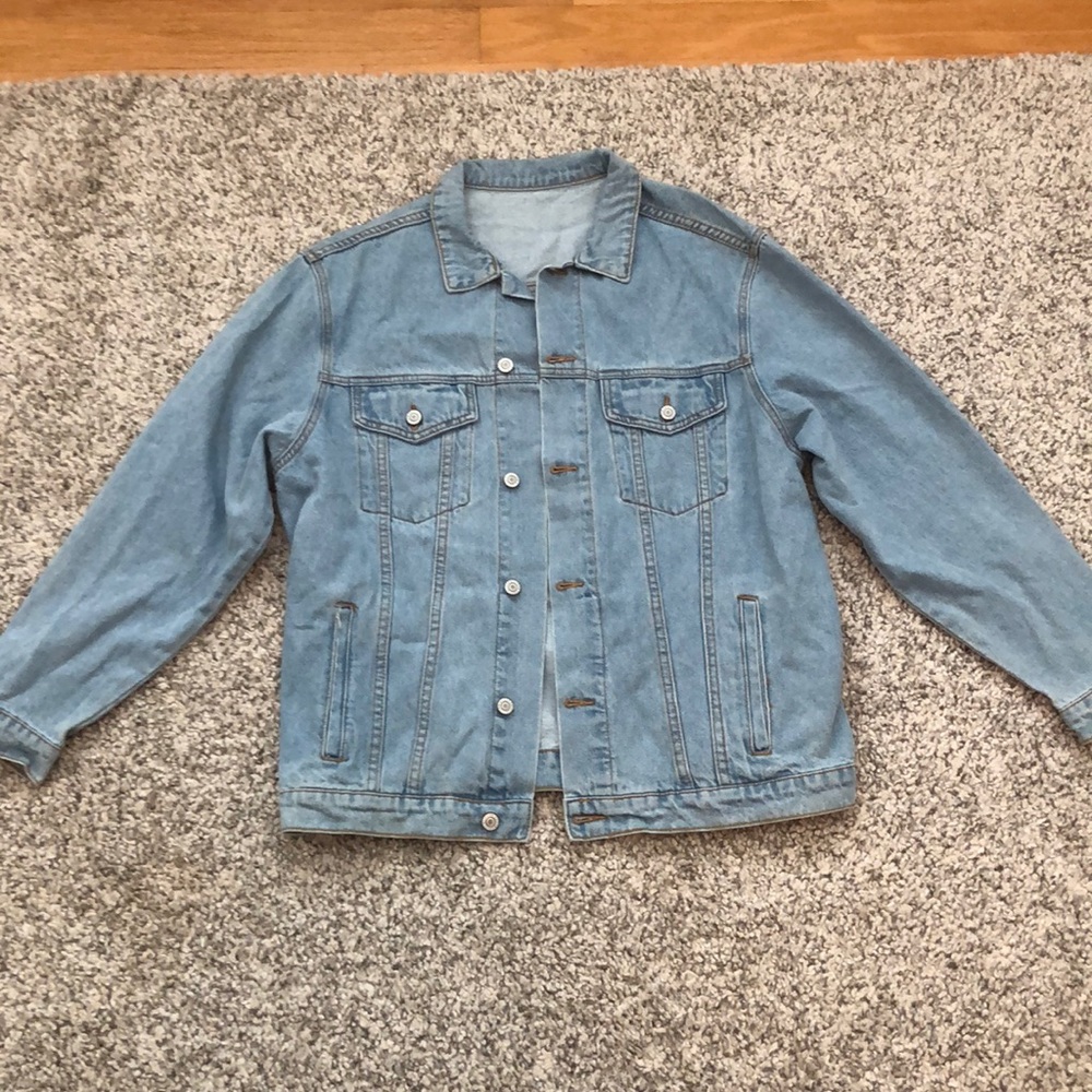 Oversized Trendy Jean Jacket